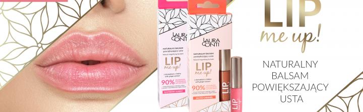 Naturalny balsam powiększający usta Lip Me Up od marki Laura Conti
